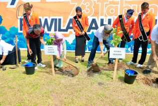 PII Gandeng Pemprov Riau Lestarikan Alam Lewat Penanaman Pohon