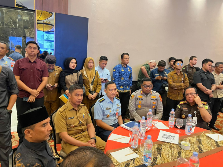 Bupati Kampar Ahmad Yuzar Ikuti Sosialisasi Pembinaan Forkopimda Kabupaten/Kota Se Provinsi Riau