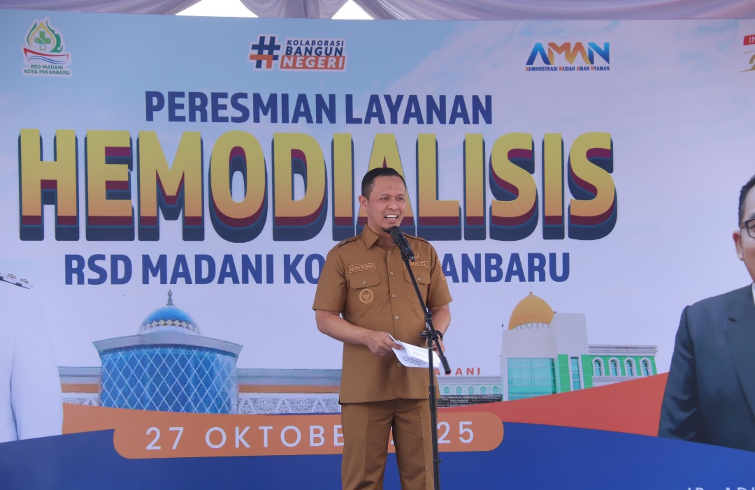Upgrade Layanan, Wako Agung Resmikan Layanan Hemodialisis di RSD Madani