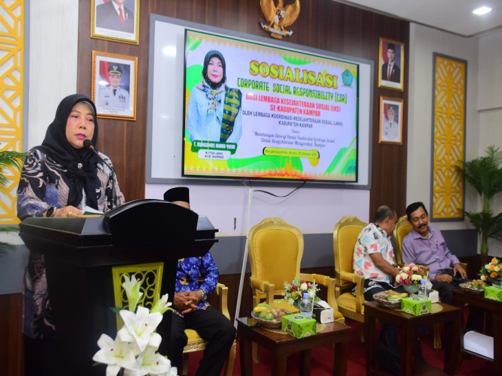 Digelar oleh LKKS, Suluruh Panti se-Kabupaten Kampar ikuti Sosialisasi CSR