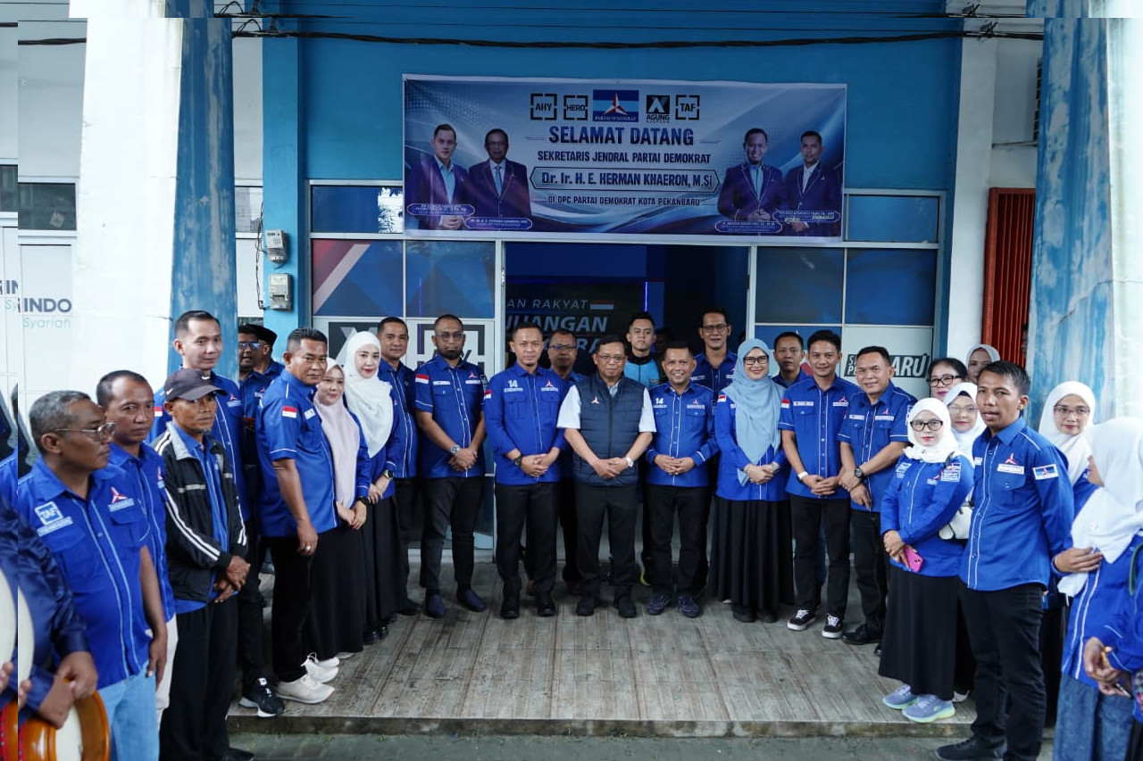 Agung Nugroho: Kehadiran DPP Jadi Penyemangat Kader Demokrat Riau