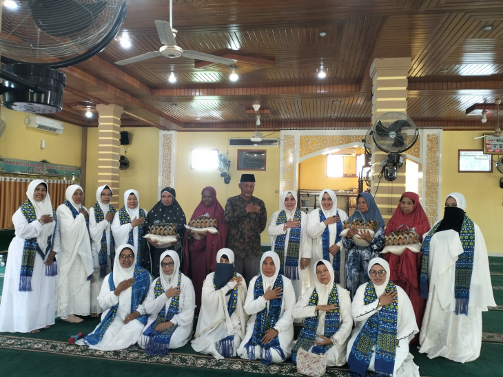 BKMT Kab. Kampar Lakukan Kegiatan Silahturahmi Ke Majelis Taklim Mesjid Al ikhlas Stanum