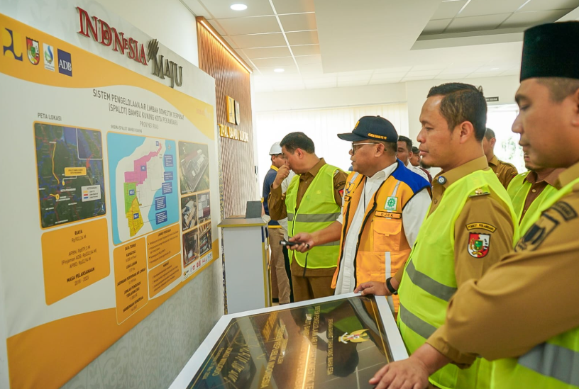 Pemko Pekanbaru Terima Hibah Peralatan IPAL Senilai Rp7,9 Miliar, Wako Agung Ucapkan Terimakasih ke Menteri PUPR