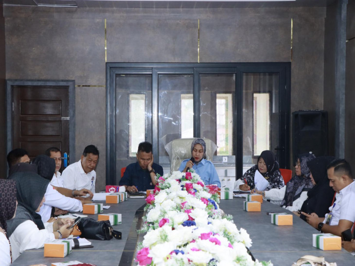 Perhelatan MTQ Tingkat Prov. Riau, Dekranasda Dan TP.PKK Kabupaten Kampar Gelar Rapat Persiapan Bazaar