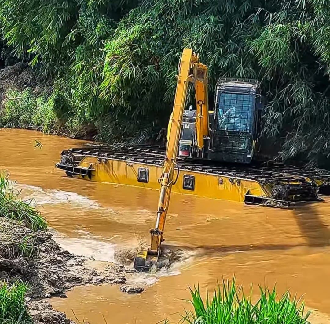 Pemko Pekanbaru Lanjutkan Normalisasi Sungai Sail, Upaya Kurangi Risiko Banjir di Kawasan Bantaran