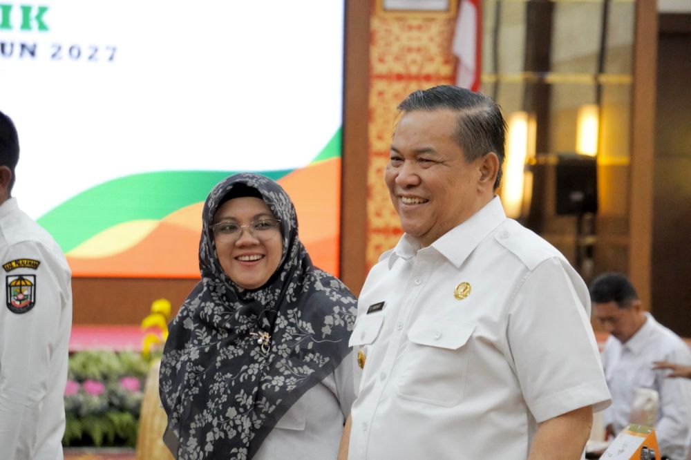 Bupati Siak Siap Berada di Belakang Plt Gubri Kawal Program Prioritas Presiden