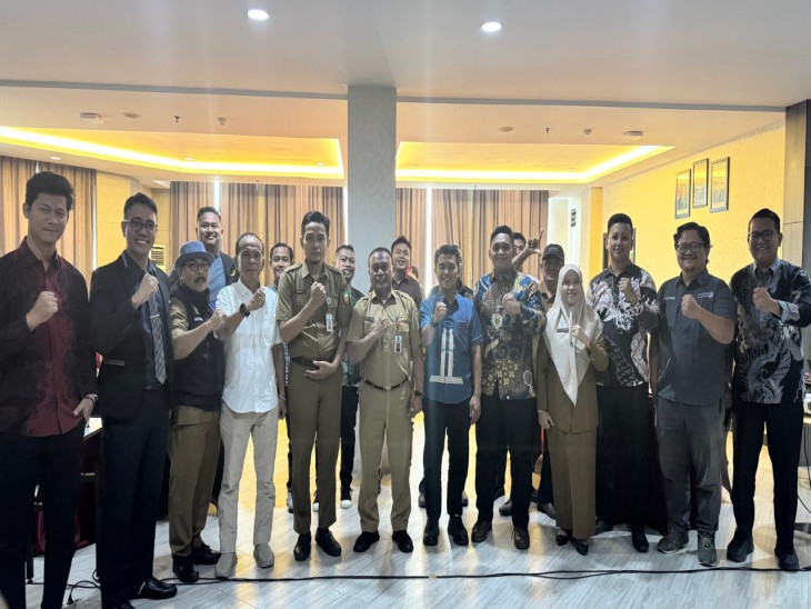 Akselerasi Digitalisasi Desa, Diskominfo Kampar Hadiri Launching SIM-TKD Tambusai dan Diskusi Publik Kepemudaan